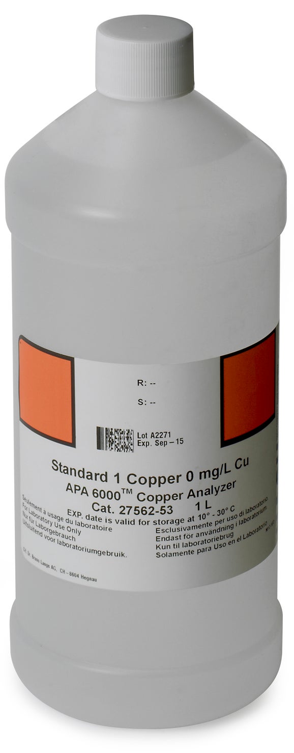 สารละลายมาตรฐานทองแดง APA6000 1