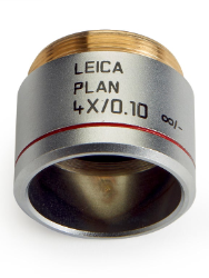 Plan Objective 4X for Leica DM500