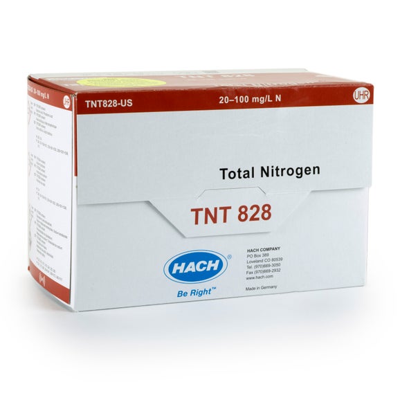 Nitrogen (Total) TNTplus  Vial Test, UHR (20-100 มิลลิกรัม/ลิตร N)